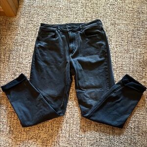 American Eagle Black Mom Jeans